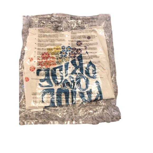 Marine Layer Pride Giving Tank Sleeveless Graphic Print Muscle Tee Cream NWT S - Picture 3 of 6